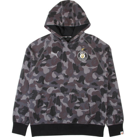 A Bathing Ape X Puma Camo Hooded Sweatshirt Black