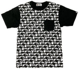 A Bathing Ape X Playboy All Over Black Tee