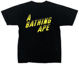 A Bathing Ape Smiling Ape Face Black Tee