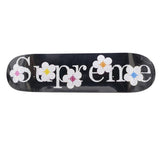 Supreme Flowers Skateboard Deck Black