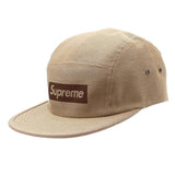 Supreme Tan Jacquard Logo Camp Cap