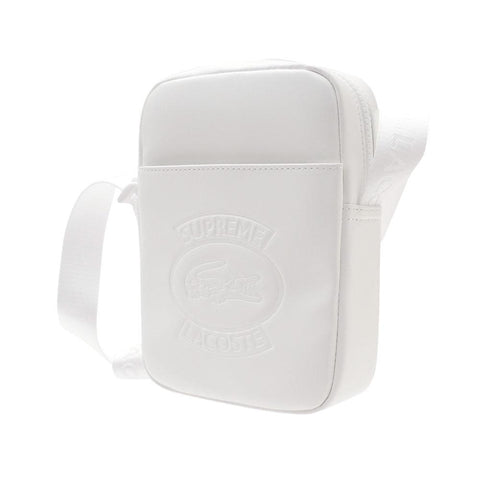 Supreme Lacoste Shoulder Bag White