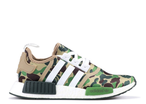 adidas NMD R1 Bape Olive Camo