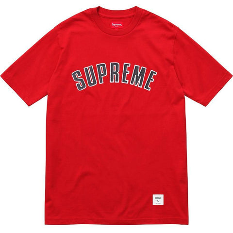 Supreme Printed Arc S/S Top Red