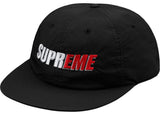 Supreme 2-Tone Nylon 6-Panel Black