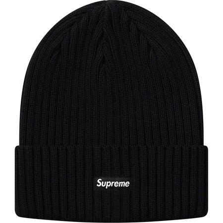 Supreme Overdyed Beanie Black