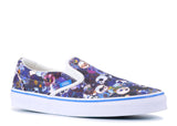 Vans Slip On Murakami Blue Skulls2