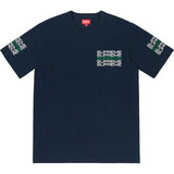 Supreme Stack Logo Tee Navy