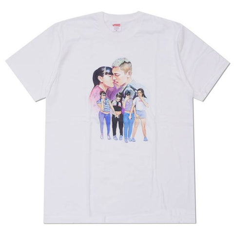 Supreme Kiss Tee White