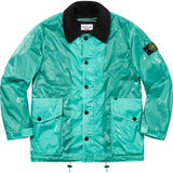 Supreme/Stone Island New Silk Light Jacket Light Blue