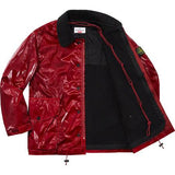 Supreme/Stone Island New Silk Light Jacket Red