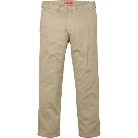 Supreme Khaki Work Pants