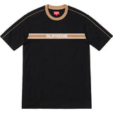 Supreme Chest Stripe Logo S/S Top Black