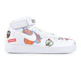 Air Force 1 Mid Supreme NBA White