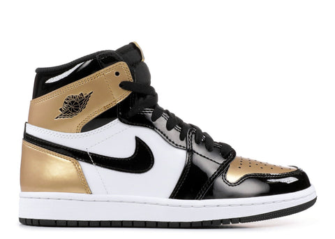 Jordan 1 Retro High NRG Patent Gold Toe