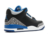 Jordan 3 Retro Sport Blue Alternative View 2