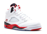 Jordan 5 Retro Fire Red Black Tongue (2013) Alternative View 1
