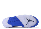 Jordan 5 Retro Blue Suede Alternative View 3