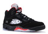 Jordan 5 Retro Supreme Black Alternative View 1