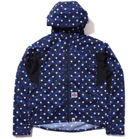 A Bathing Ape Navy ABC Dot Camo Jacket