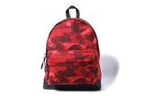 A Bathing Ape Red Camo Day Pack