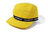 A Bathing Ape Logo Line Yellow Jet Cap