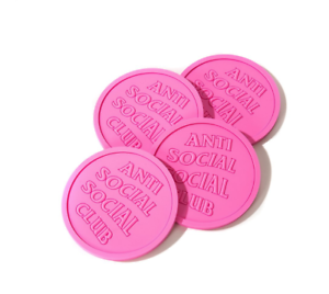 Anti Social Social Club Coaster Set (4 Pack)