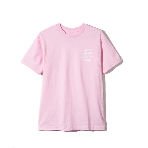 Anti Social Social Club Logo Tee Pink