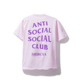 Anti Social Social Club Shibuya Pink Tee