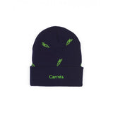 Carrots Navy All-Over Carrot Beanie