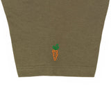 Carrots Olive Faded Circle Logo T-Shirt