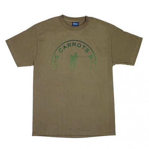 Carrots Olive Faded Circle Logo T-Shirt