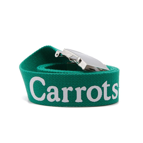 Carrots Wordmark Web Belt - Green