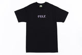 FELT 5D Logo T-shirt Black