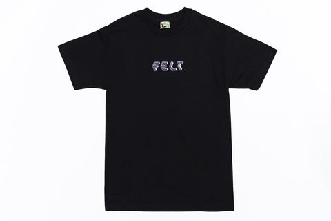 FELT 5D Logo T-shirt Black