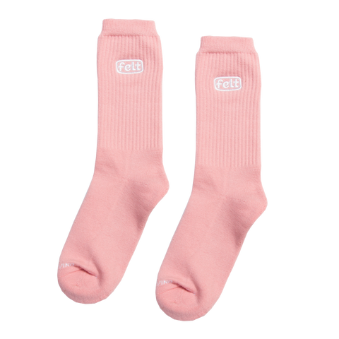 FELT Everyday Felt Socks Pink