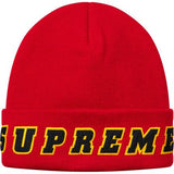 Supreme Felt Logo Beanie Red