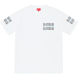 Supreme Stack Logo Tee White