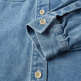 Gosha Rubchinskiy Mens Bleached Denim Shirt