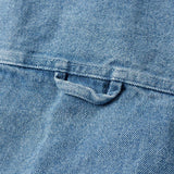 Gosha Rubchinskiy Mens Bleached Denim Shirt