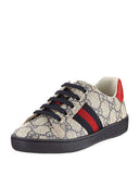 Gucci Ace GG Low Kids Tennis Shoes