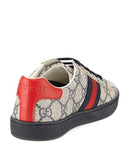 Gucci Ace GG Low Kids Tennis Shoes
