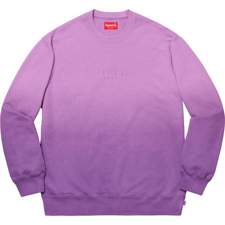 Supreme Dipped Crewneck Purple