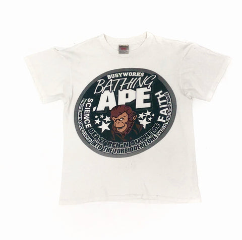 A Bathing Ape OG Oneita Busy Works Tee