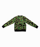 A Bathing Ape Ursus Tiger Camo General Crew