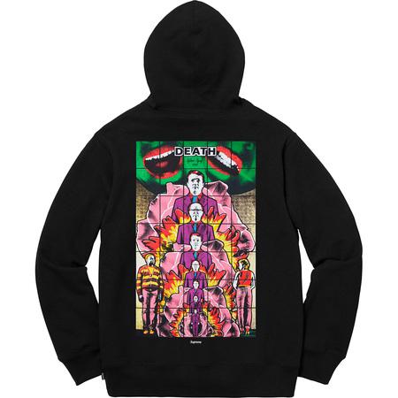 Supreme Gilbert & George DEATH Hooded Sweatshirt Black