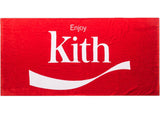 Kith Coca Cola Enjoy Beach Towel Red