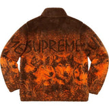 Supreme Wolf Fleece Jacket Brown