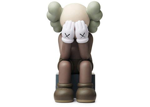 Kaws Passing Through Open Edition Vinyl Figure Brown