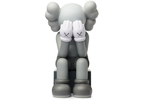 Kaws Passing Through Open Edition Vinyl Figure Grey